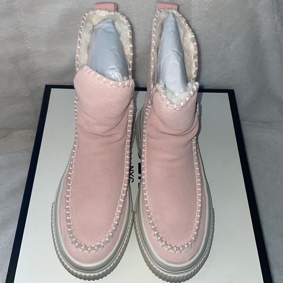 NWT J/SLIDES ELY Pink Suede Boot - Picture 4 of 12